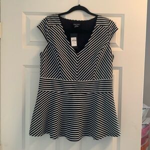 BNWT City Chic striped blouse